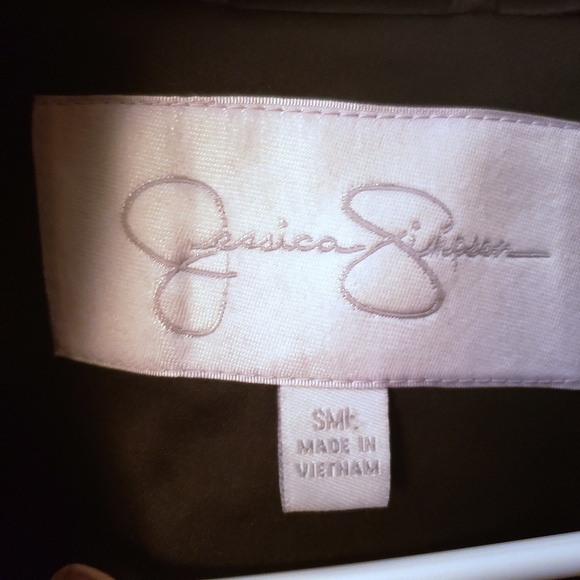 Jessica Simpson Womens Black Trench Coat Size S - Picture 5 of 6